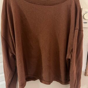 Prana Brown Women's Sweatshirt